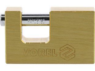Латунний навісний замок зі штифтом 75 мм VOREL 77212 VOREL 77212 фото