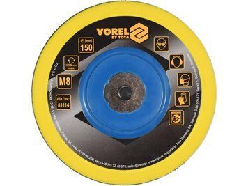 Диск для пневматичної шліфувальної машини 150 мм vorel _81115 Vorel 81115 фото