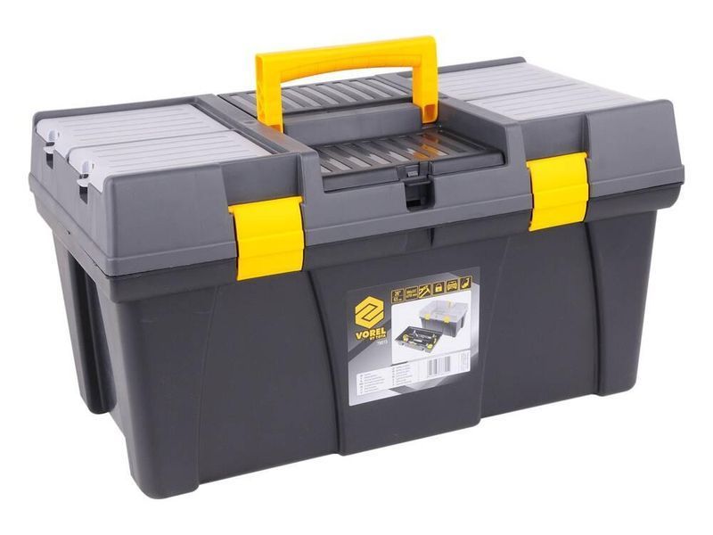 Пластиковий ящик для інструментів pr-26" vorel 78815 2230568216 фото