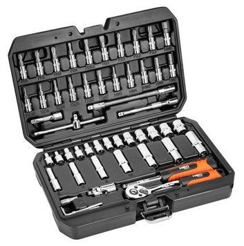 Набір торцевих головок 1/4" 53 предмета neo tools 08-683 Neo Tools 08-683 фото