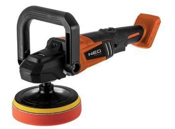 Акумуляторна безщіткова полірувальна машина 18в neo tools 04-602 Neo Tools 04-602 фото
